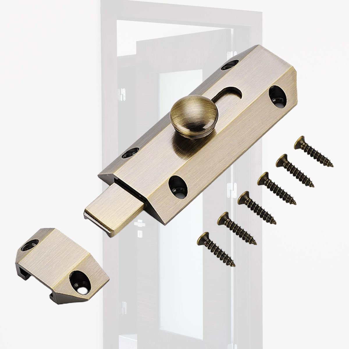 Door Security Olt Latch Sturdy Door Pin Rass For Living B