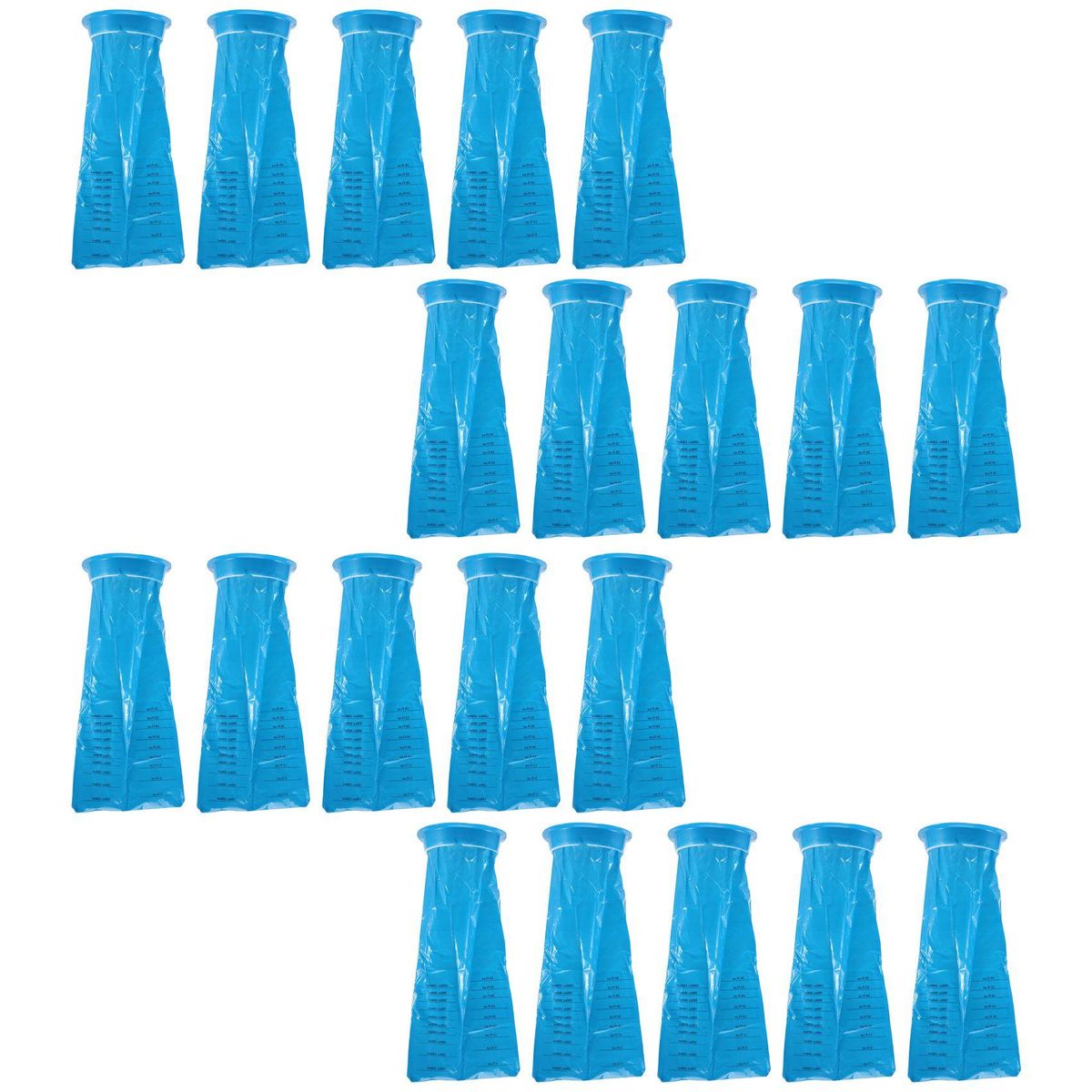20Pcs Disposable Vomit Bags , Emesis Bags, Aircraft & Car