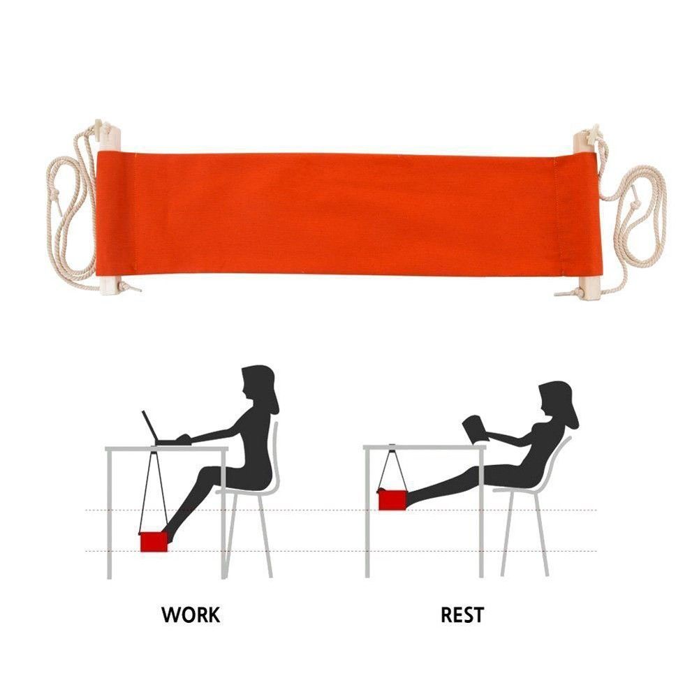 Foot Hammock Casual Desk Rest Foot Put Feet Foot Swing