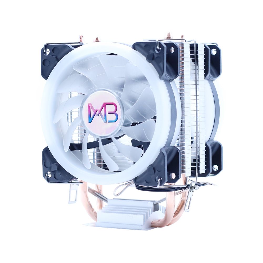 Efficient Cooling CPU Cooler Fan 3pin For Intel LGA 1150 1151 1155 1156 775 1200 AMD AM3 AM4 Quiet Ventilador Silent Radiator Blue Lamp