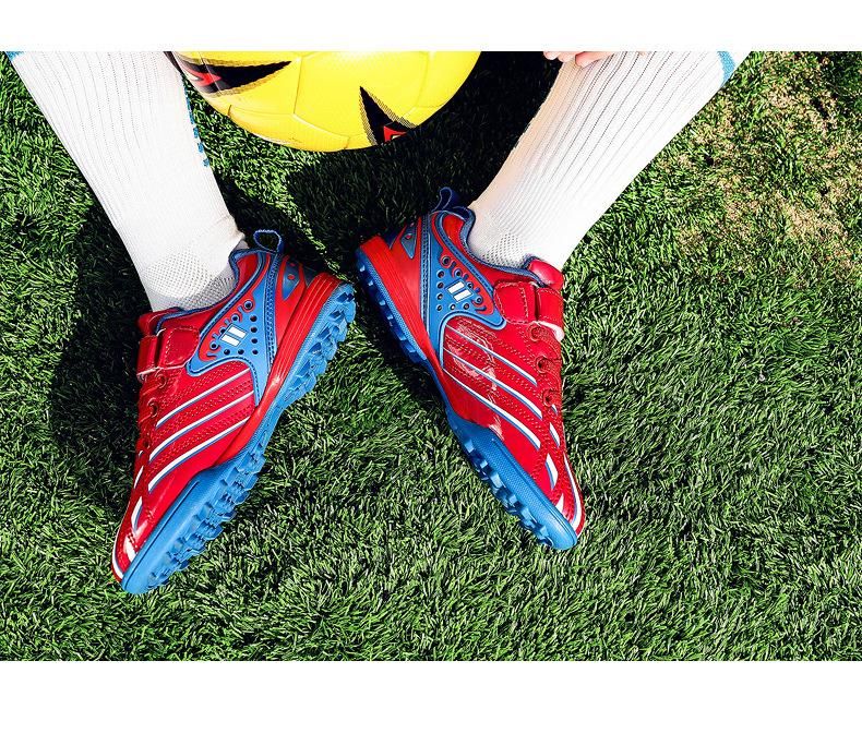 Soccer Boots Children's Training Studded Soccer Boots Red