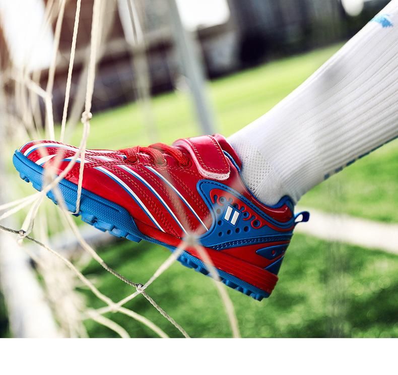 Soccer Boots Children's Training Studded Soccer Boots Red