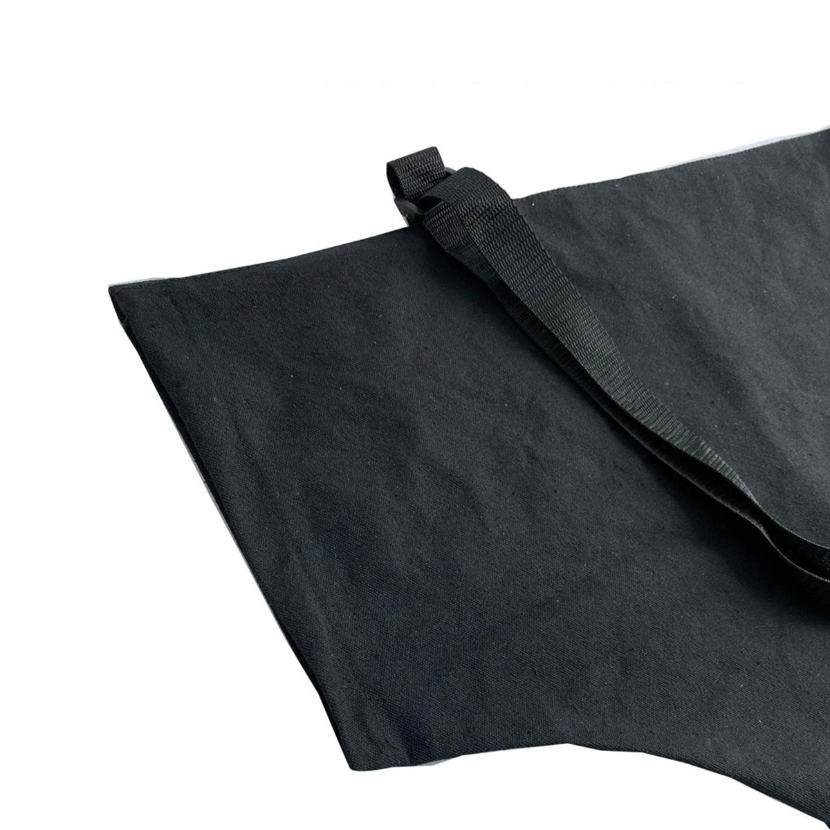 Blower Leaf Bag with Shoulder Strap Zippered Leaf Blower Replacement Bag Storage Bag Bottom Dump Bag for Lawn Yard Road Dust Leaves Collection with 5PCS Ties