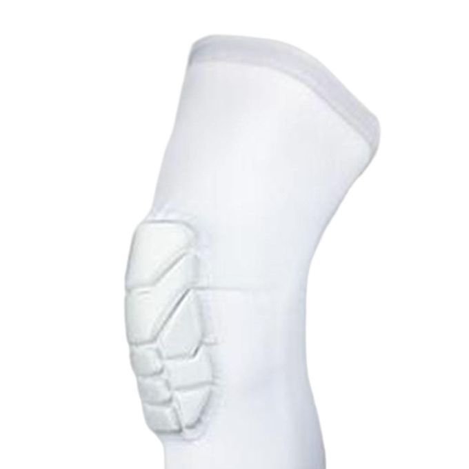 Protective Knee Calf Pads Knee Brace Support For Cycling White XL