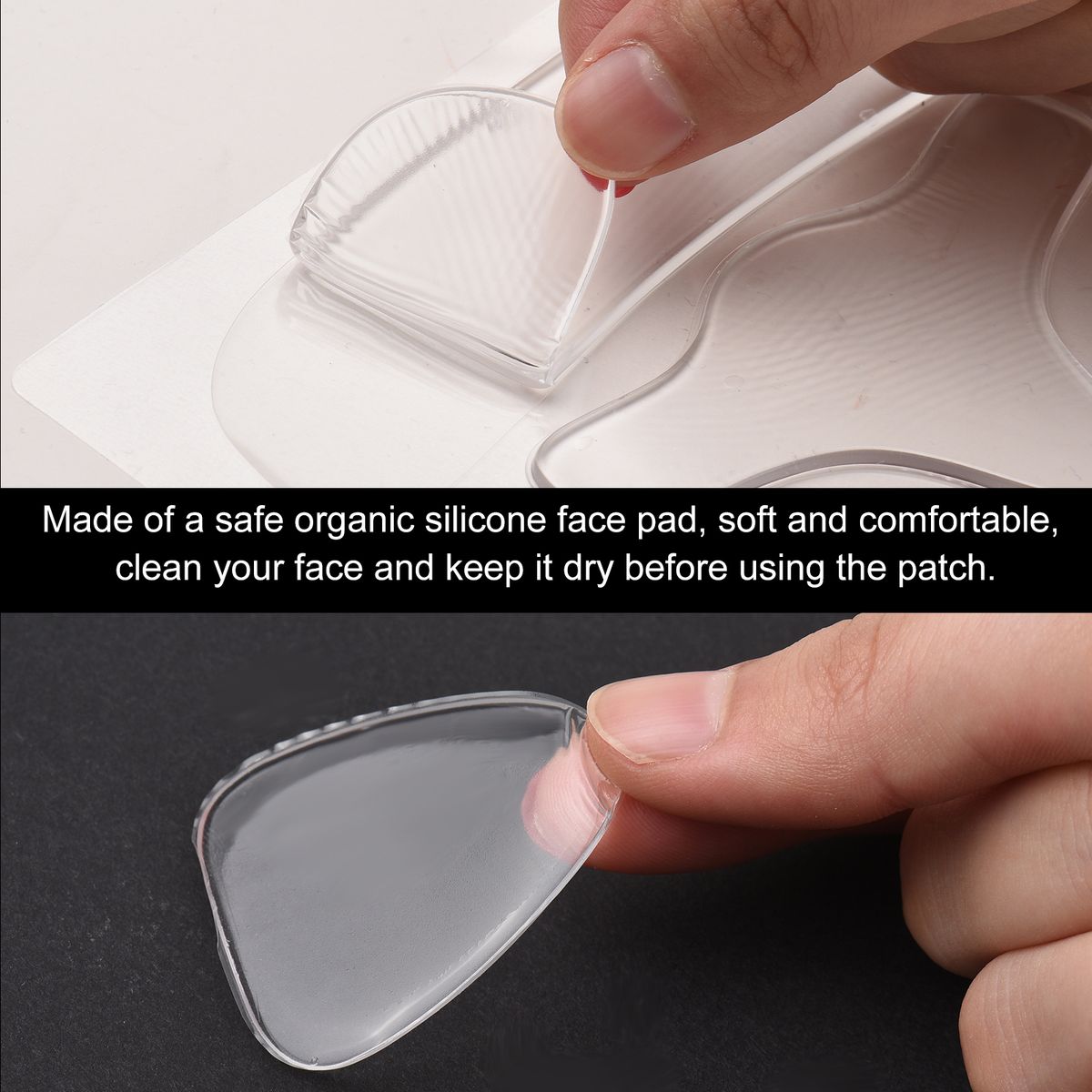 16PCS Face Wrinkle Patches Reusable Forehead Wrinkle