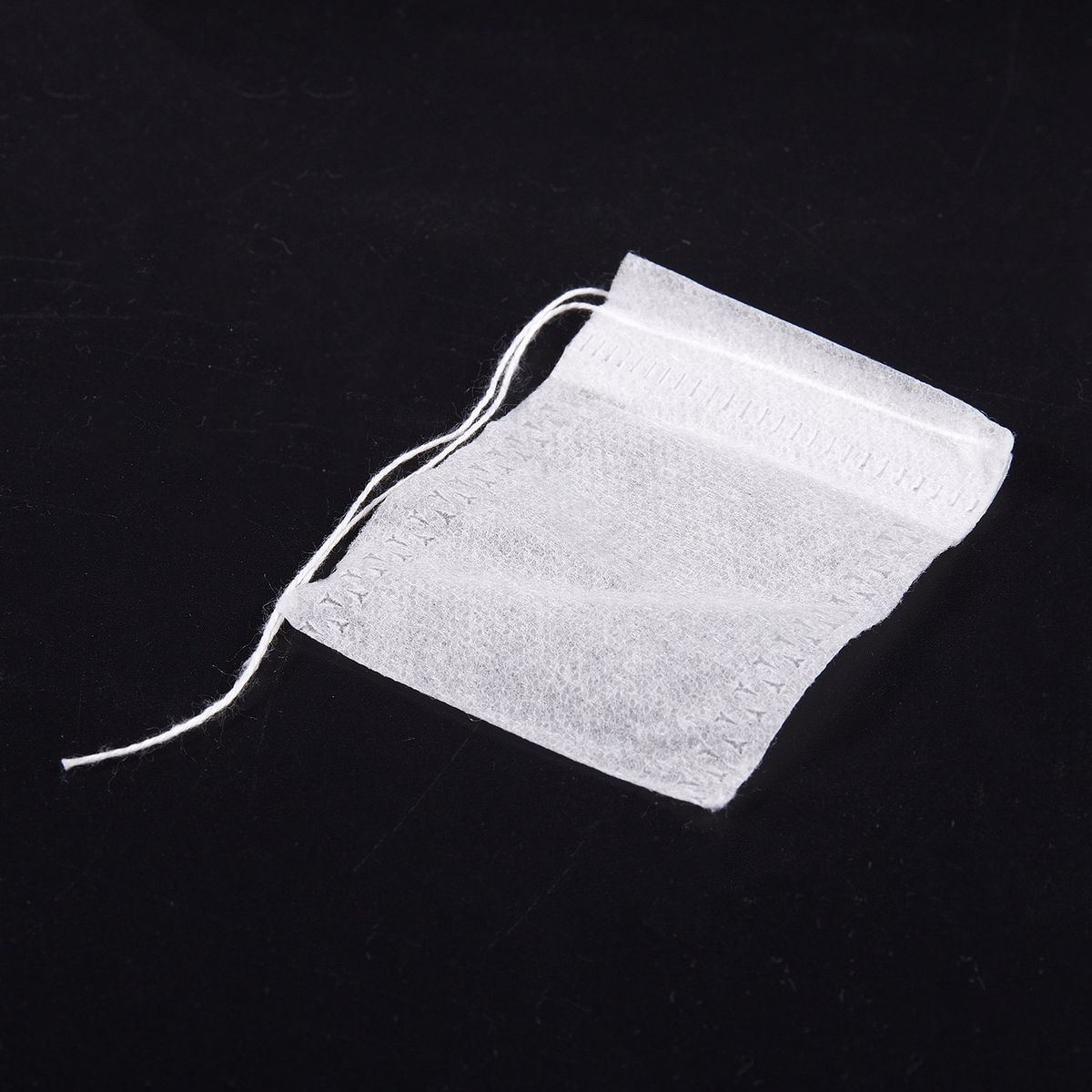 100 Pcs Disposable Empty Tea Bag String Heat Seal