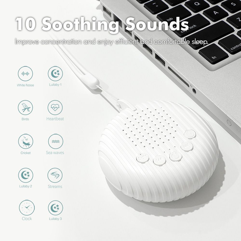 Portable Baby Sleep Machine White Noise Sound Machine 10