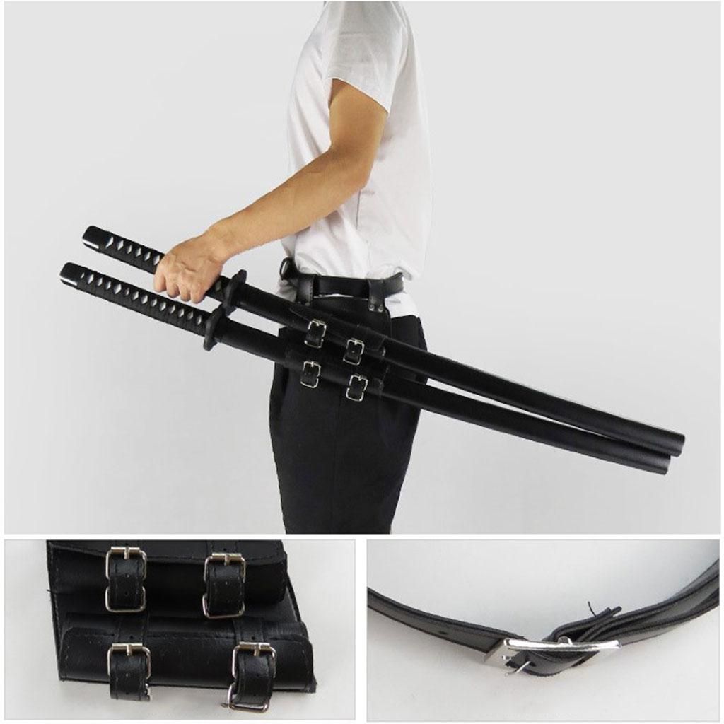 PU Leather  Belt, Medieval Rapier Holder Two Pieces