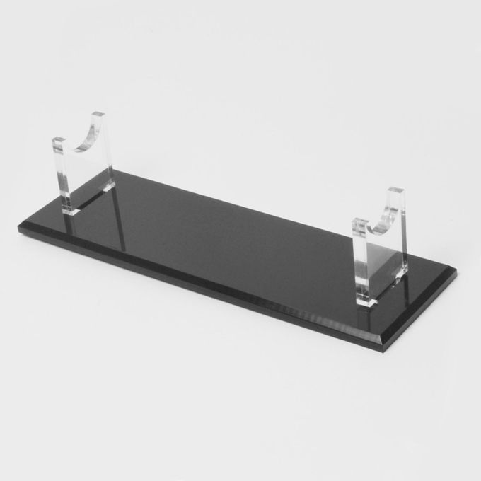 Detachable Transparent Acrylic  Stand Storage Holder Katana Black