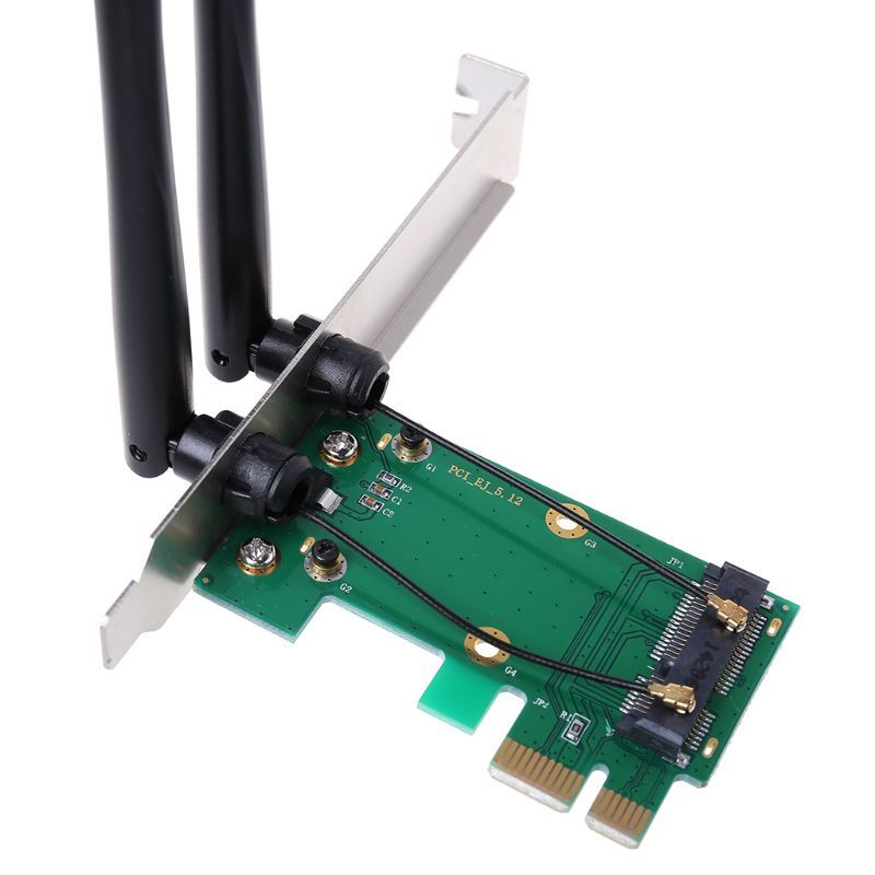 2021 New Wireless Card WiFi Mini PCI-E Express To PCI-E