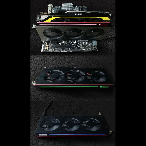 Graphics Card Cooler Cooling Fan Graphics Card Radiator