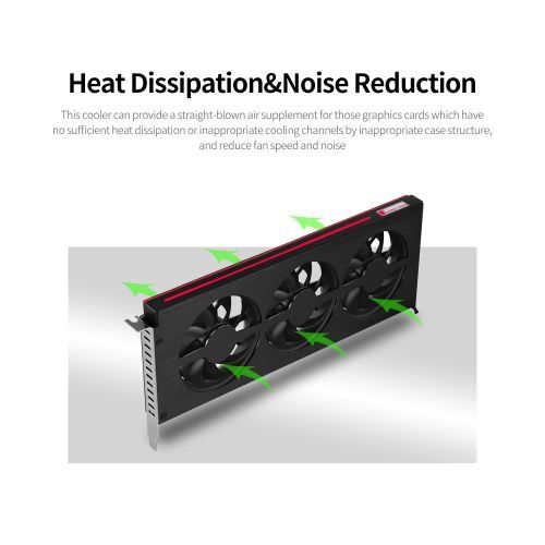 Graphics Card Cooler Cooling Fan Graphics Card Radiator