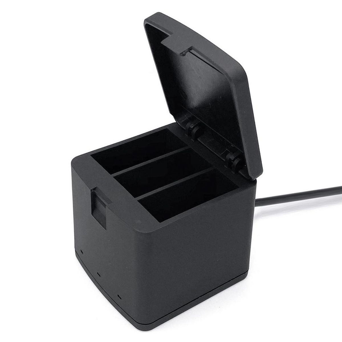 Battery Charging Box Stylish Easy To Operate ABS High-Black