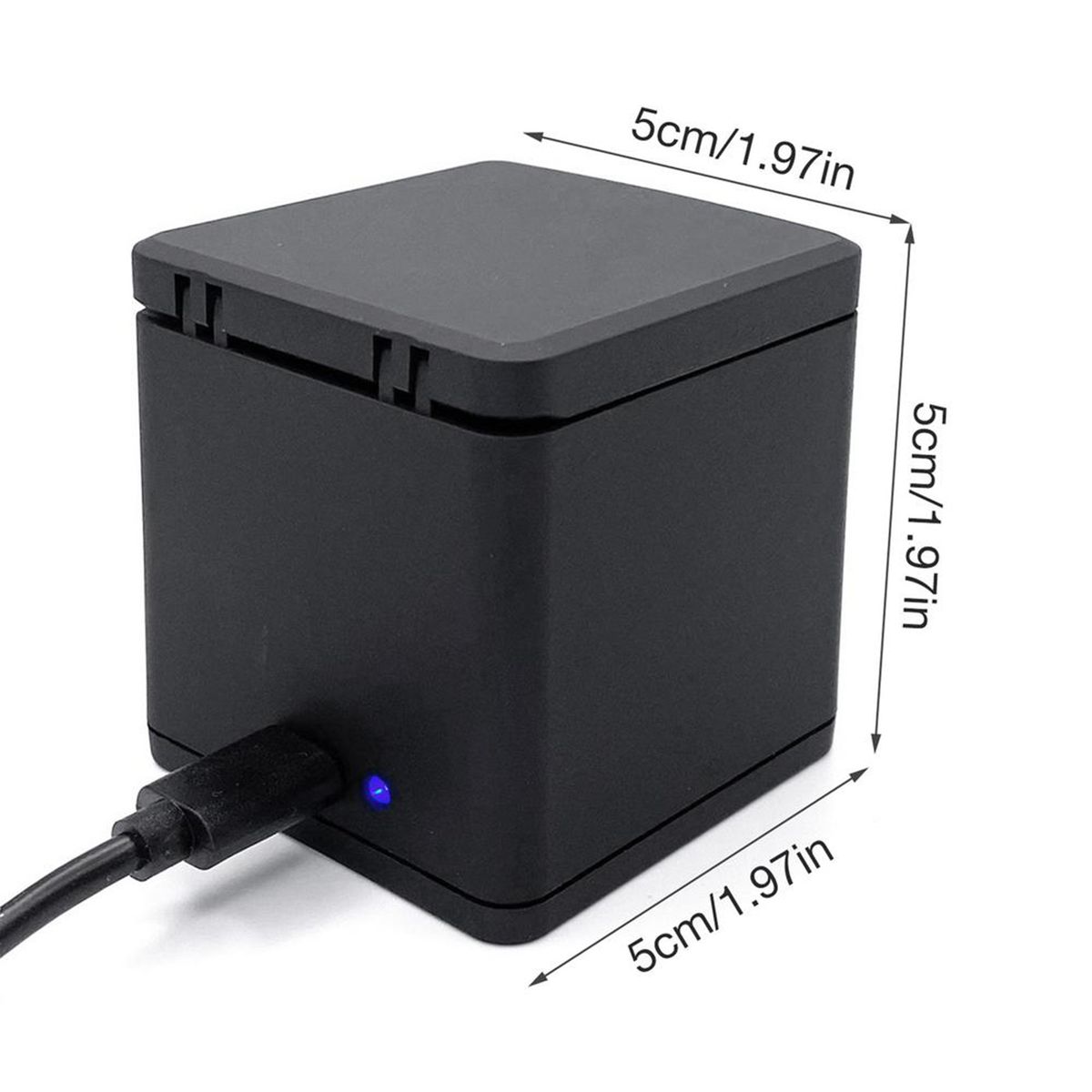 Battery Charging Box Stylish Easy To Operate ABS High-Black