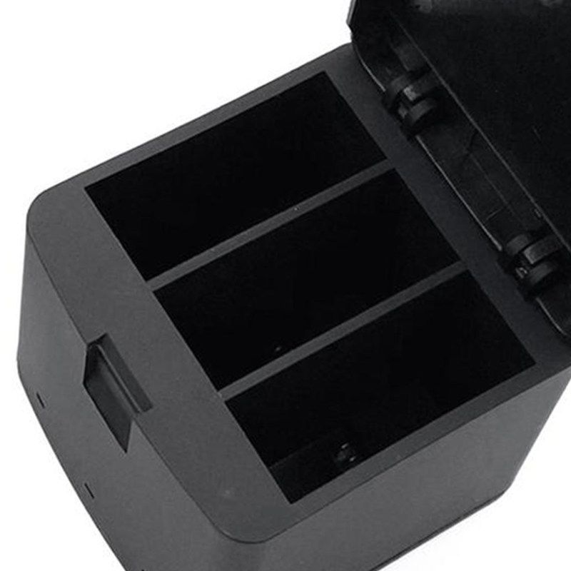 Battery Charging Box Stylish Easy To Operate ABS High-Black