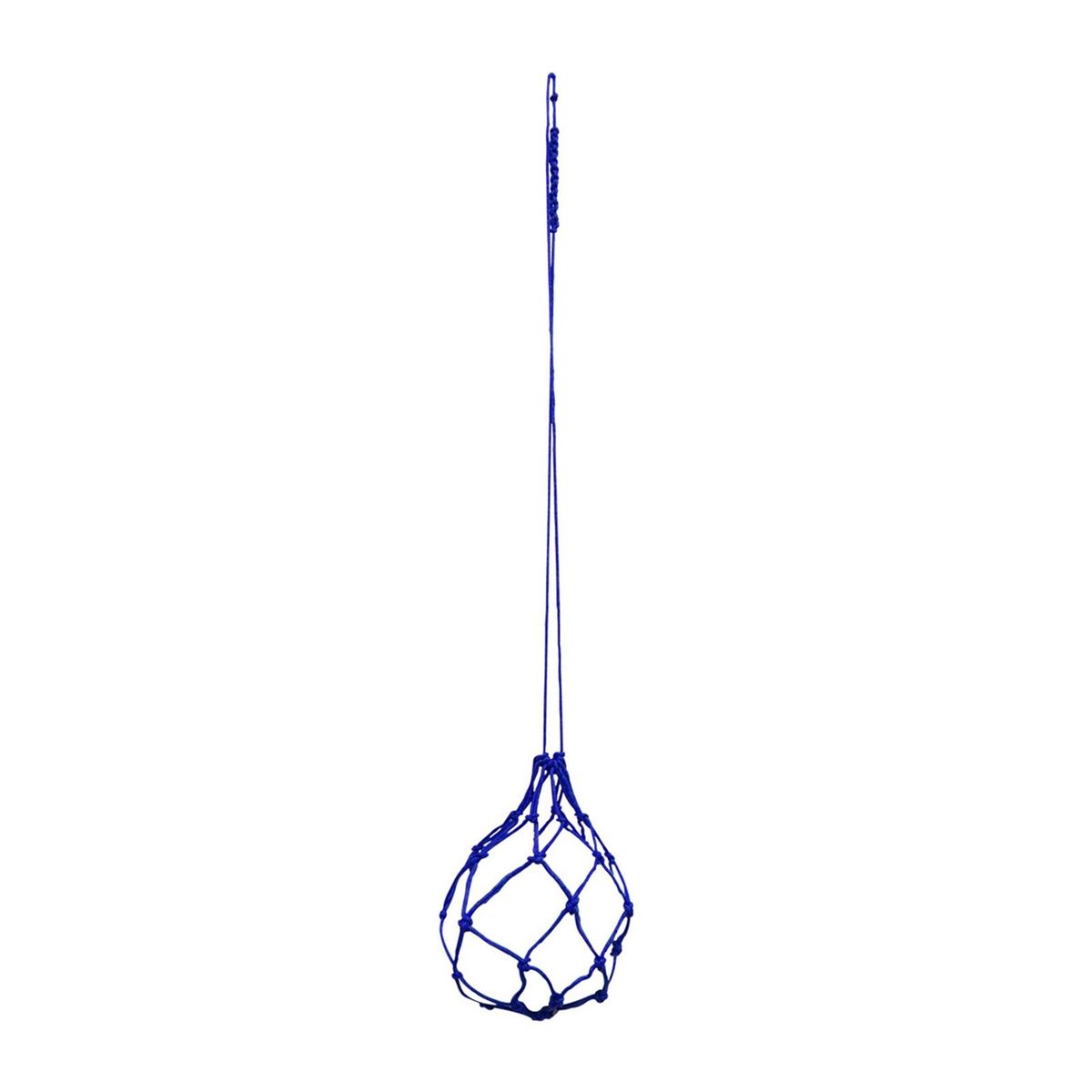 Football Training Mesh Bag Soccer Kick Trainer Solo Practice for Youth Blue