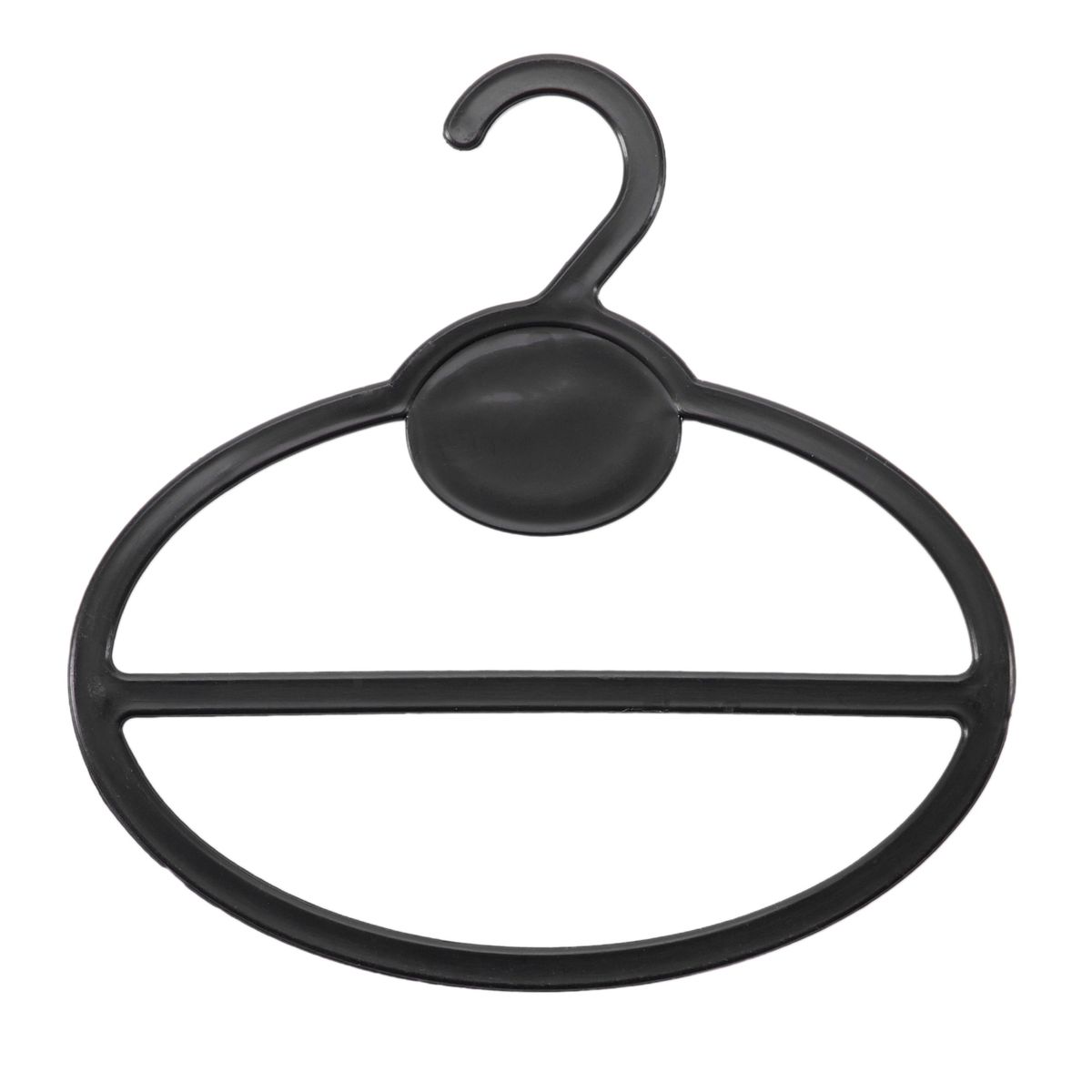 5x Scarf Shawl Tie Holder Organizer Oval Plastic Hangers