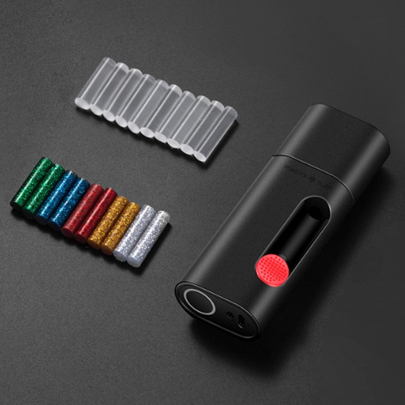 Hot Melt  Gun With  Sticks Copper Nozzle  Gun DIY Repair Tool Suitable For Plastic Metal Paper
