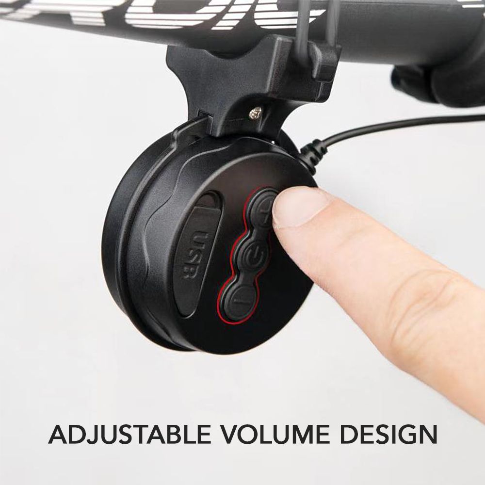 Bicycle Bell Siren Call Horn Bike Bell Adjustable Volume