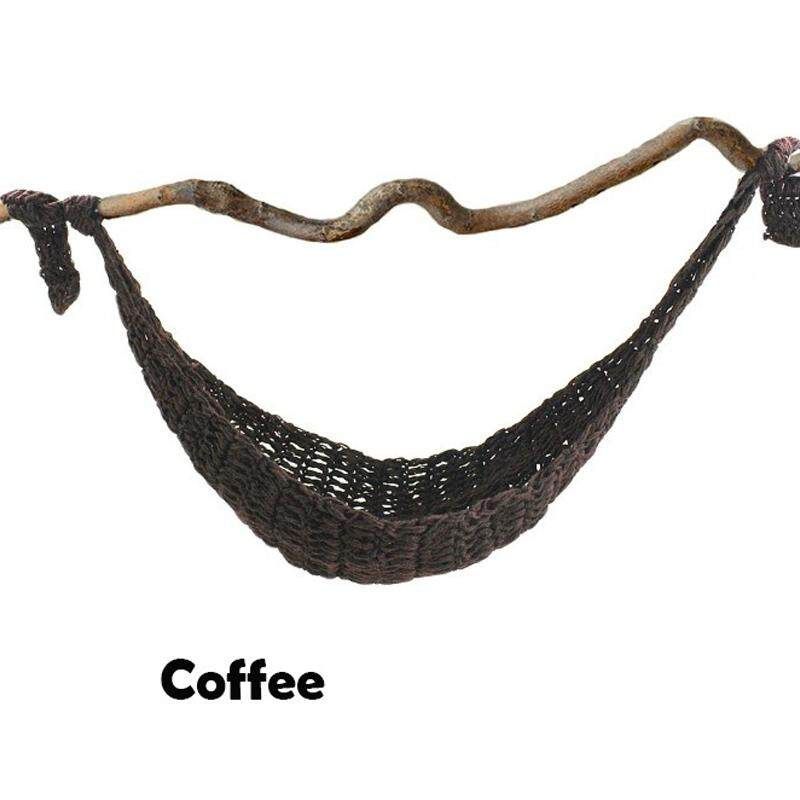 Newborn Baby Clothing Photography Props Photo Accessories Wool Net Bag Hammock Brown