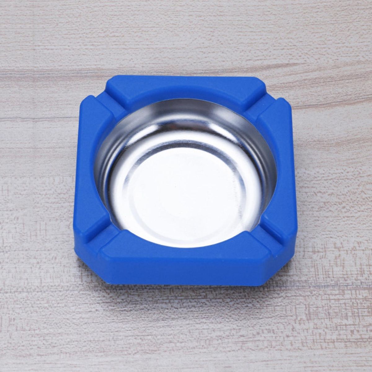Ash Case Stainless Steel Ash Storage Tray Blue
