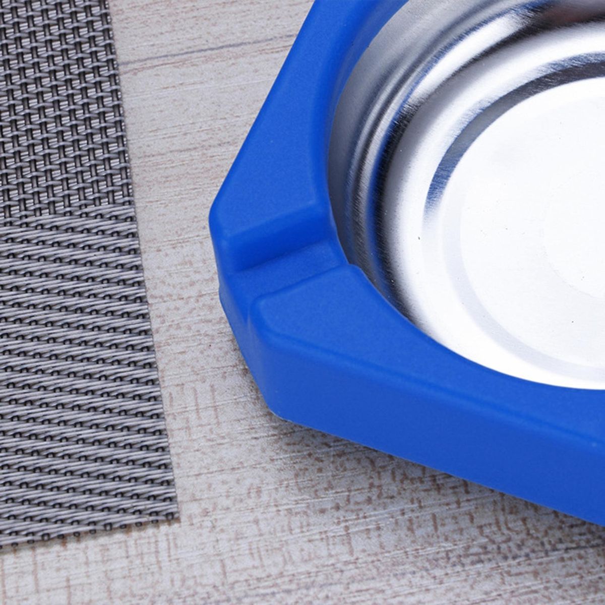 Ash Case Stainless Steel Ash Storage Tray Blue