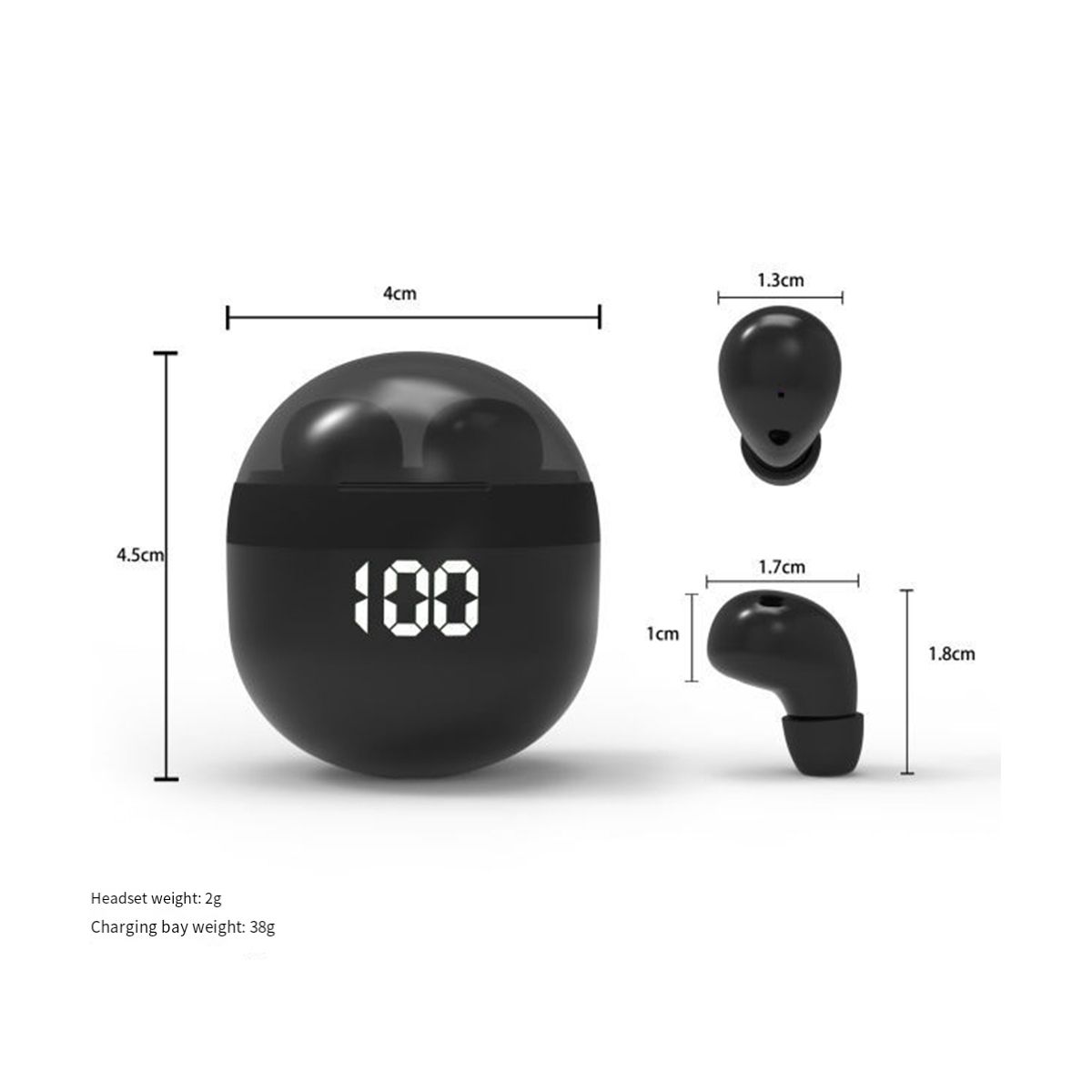 SK18 Superbass Earphones TWS Wireless Bluetooth Headset