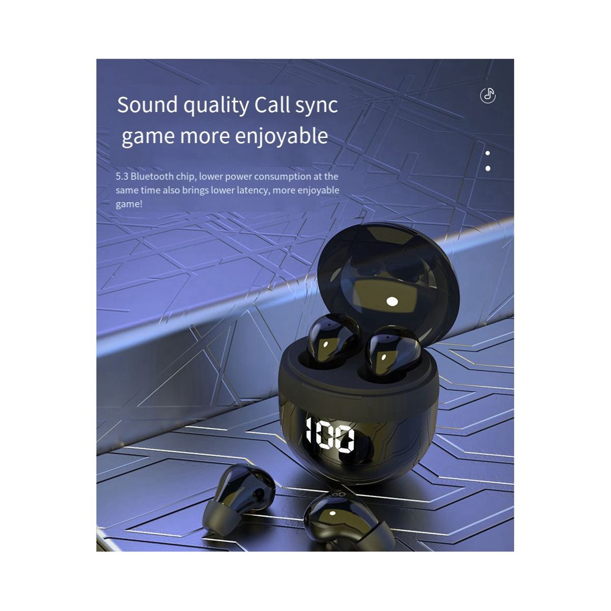 SK18 Superbass Earphones TWS Wireless Bluetooth Headset