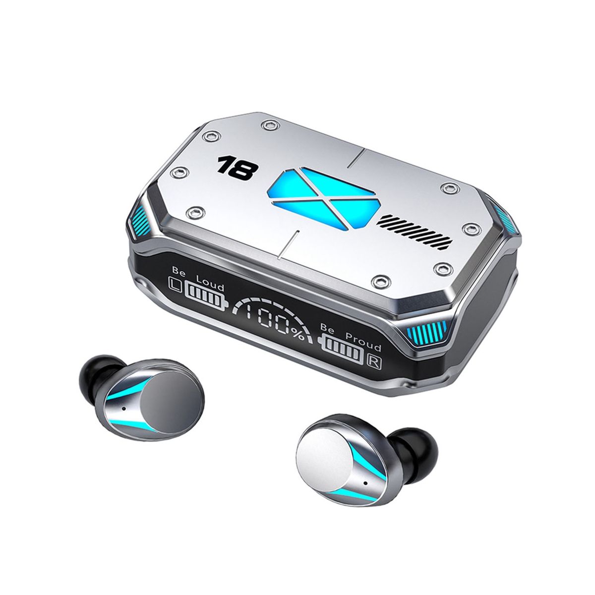 M41 Bluetooth Headset Smart Digital Display