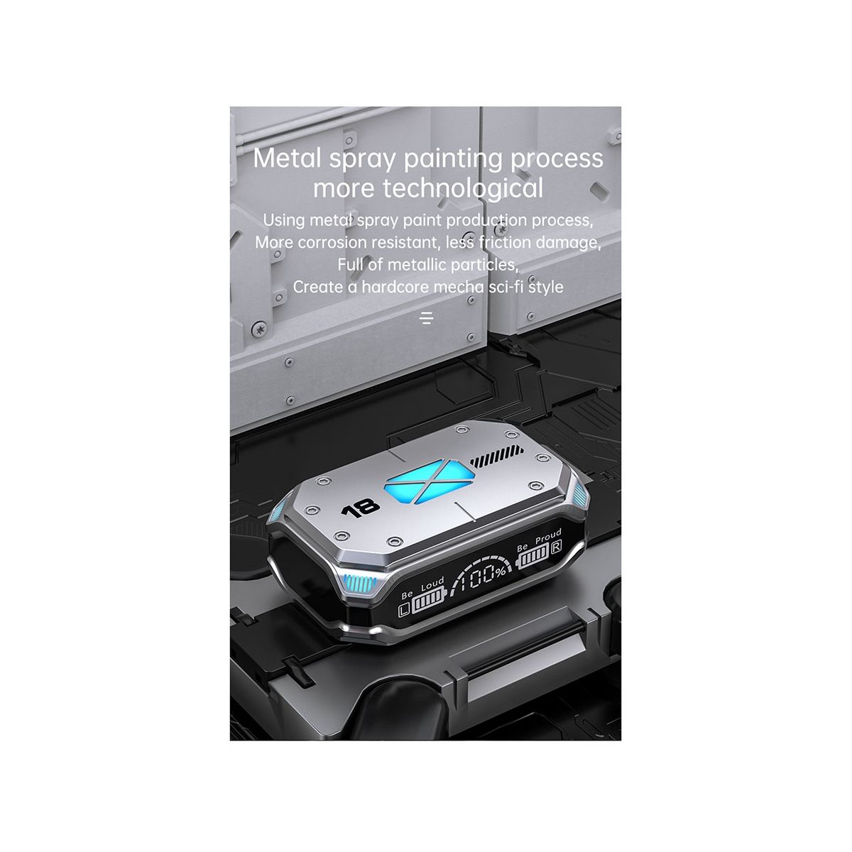M41 Bluetooth Headset Smart Digital Display