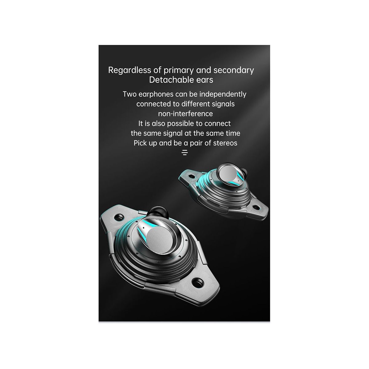 M41 Bluetooth Headset Smart Digital Display