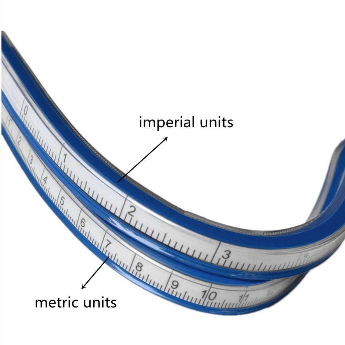 30/40/60 CM Flexible Curve Ruler Drawing Paint Draw Bendy French Curve Drafting