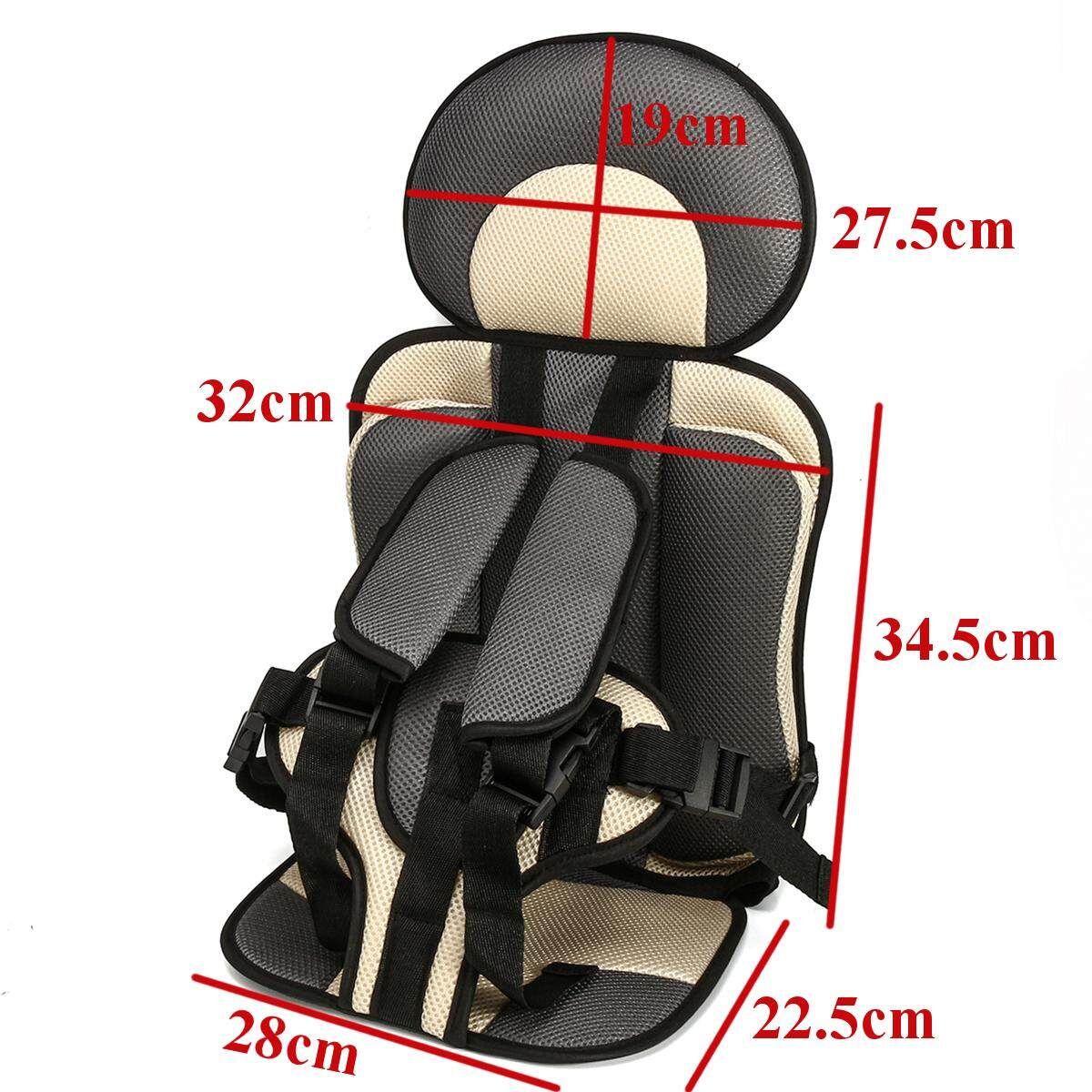 Portable Safety Baby Child Car Seat Toddler Infant Convertible Booster Chair Pink Black