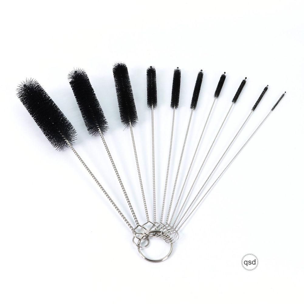 10PCS Straw Brush Multipurpose Soft Bristles Straw Cleaner