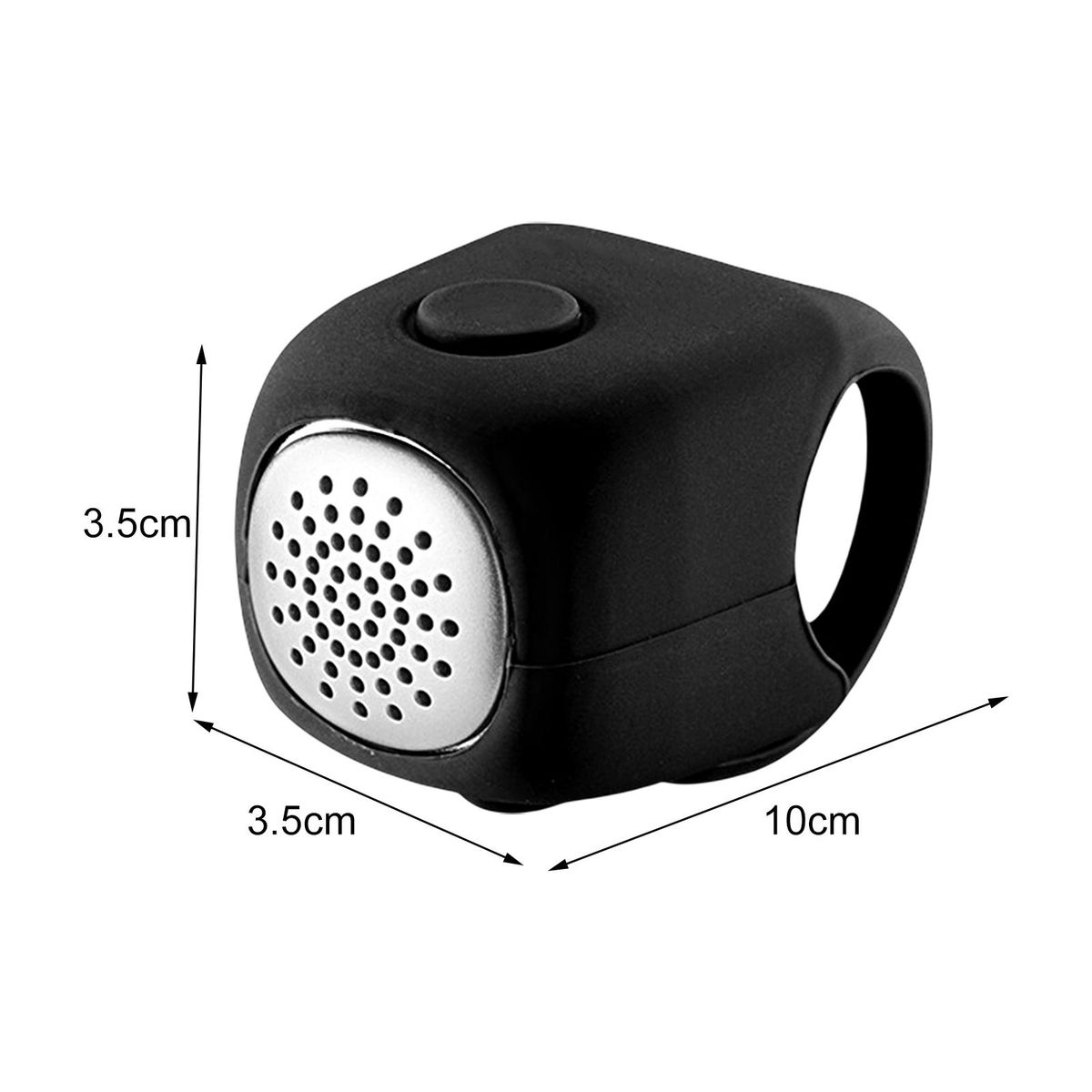 Electric Mountain Bicycle Bell Electric MTB Bike Horn Black