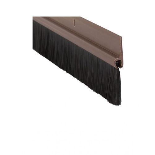 PVC BRUSH BOTTOM DOOR SEAL
