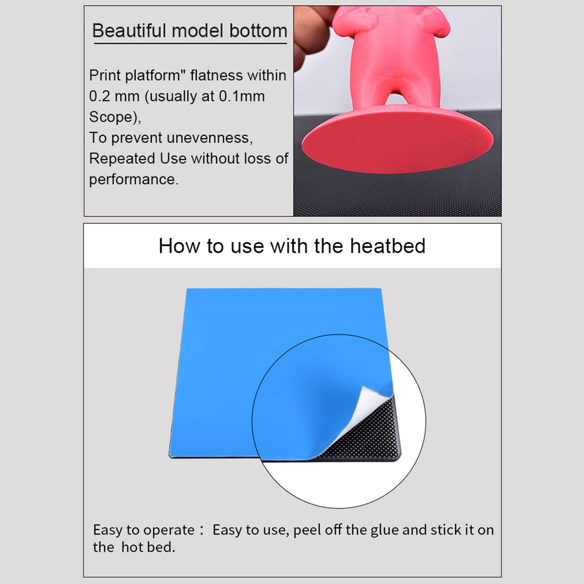 3D Printer Platform Ultrabase Heat Bed Build Surface Glass
