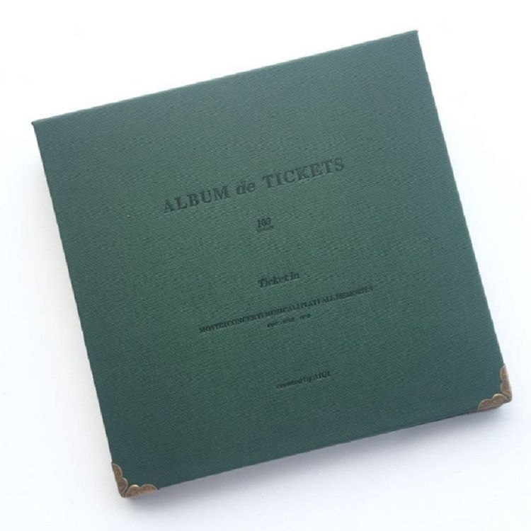 Ticket Storage Book Train Ticket Collection Book
