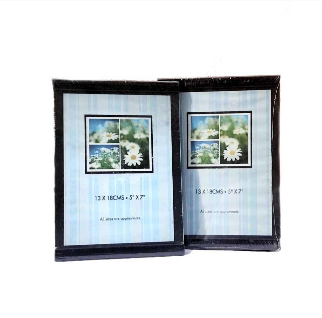 2 Photoframes Portrait Or Landscape- 5 By 7