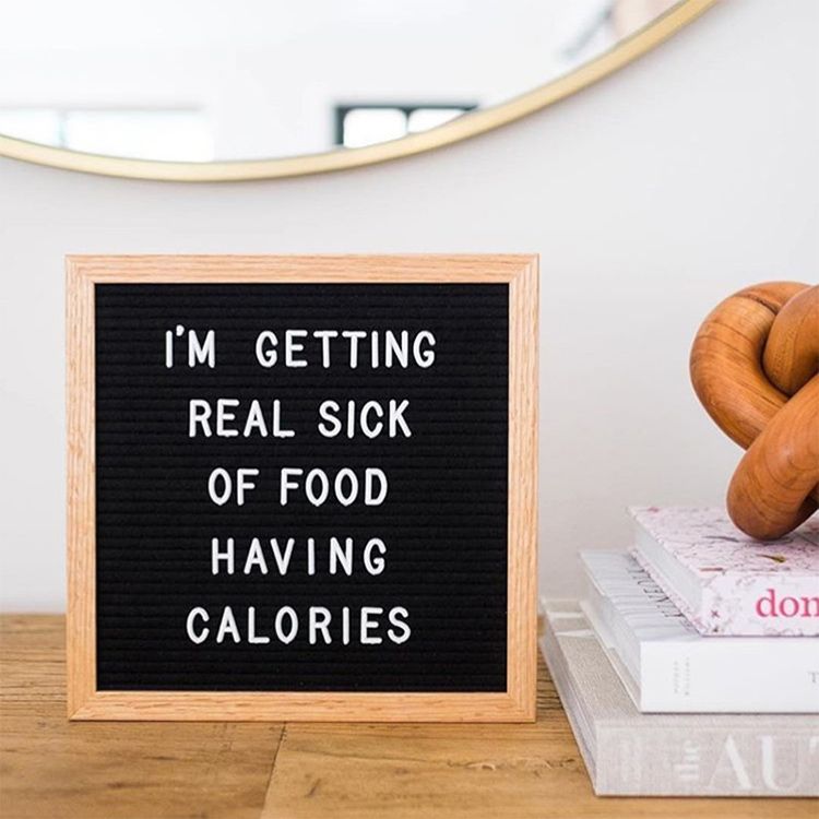 Wooden Felt Letters Message Board