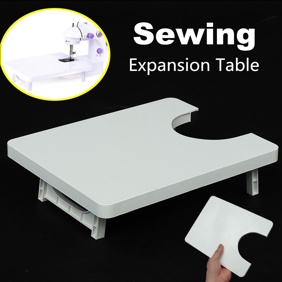 Plastic Sewing Machine Extension Table Expansion Board Household Accessory
