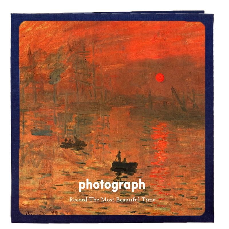 DIY Pasted Photo Album, Colour:16 Inch Sunrise Impression