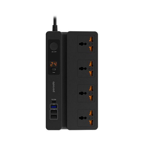 Multi-Function Socket With Phone Stand And Digital Timer