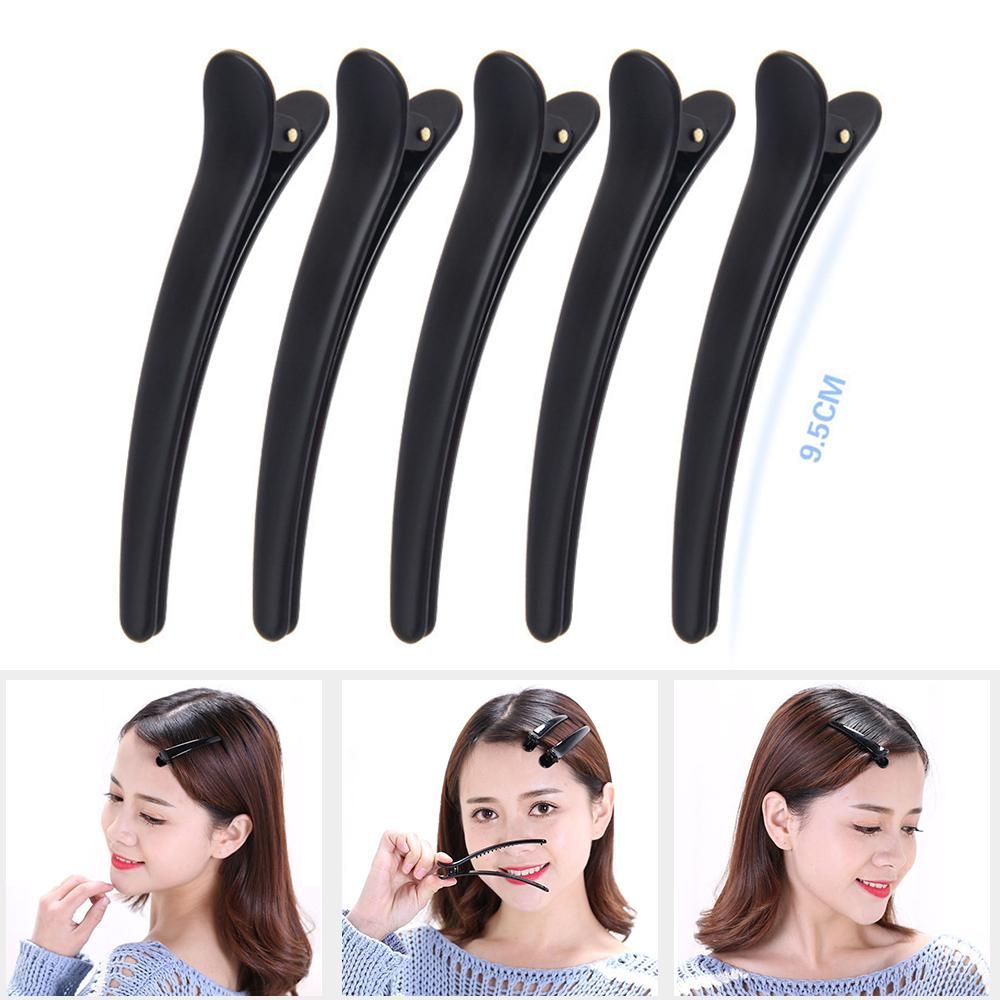 12pcs Hair Sectioning Clips + 1pcs Tail Comb Hair Clamp Grip for Salon Home Women Girls Hairdressing Styling Tool