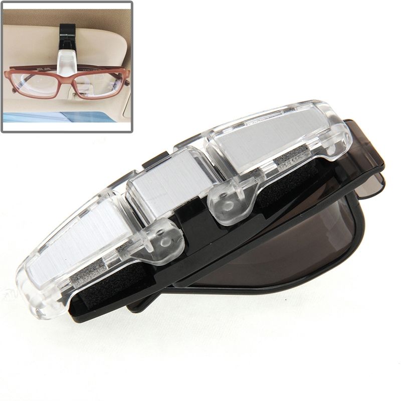 Car Double Clip Design Sungles Card Clip