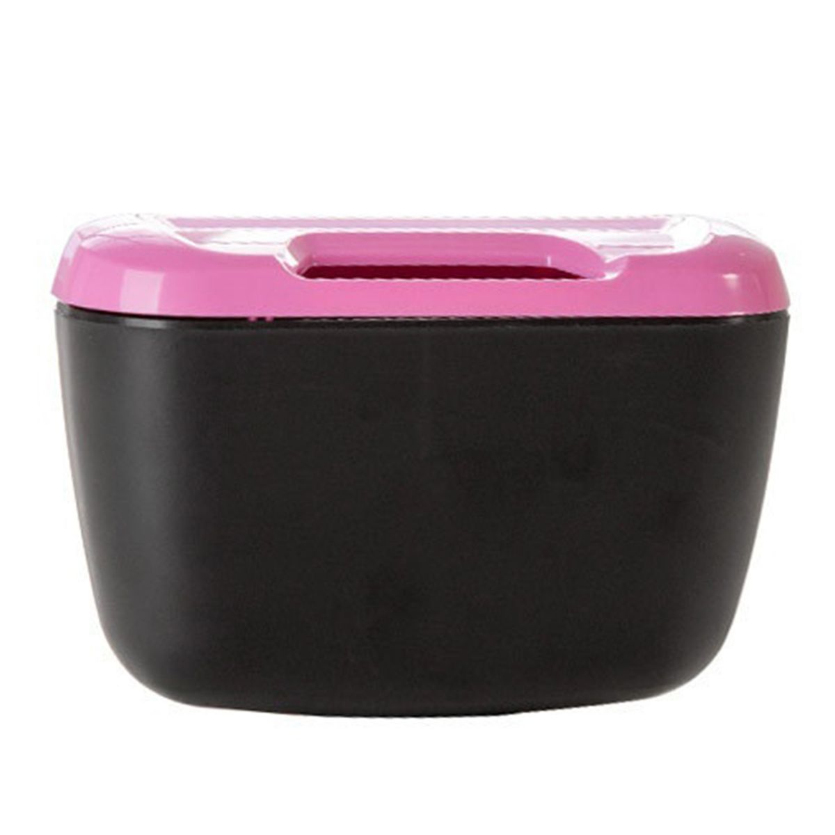 Multifunctional Car Auto Door Side Plastic Trash Bin-Pink