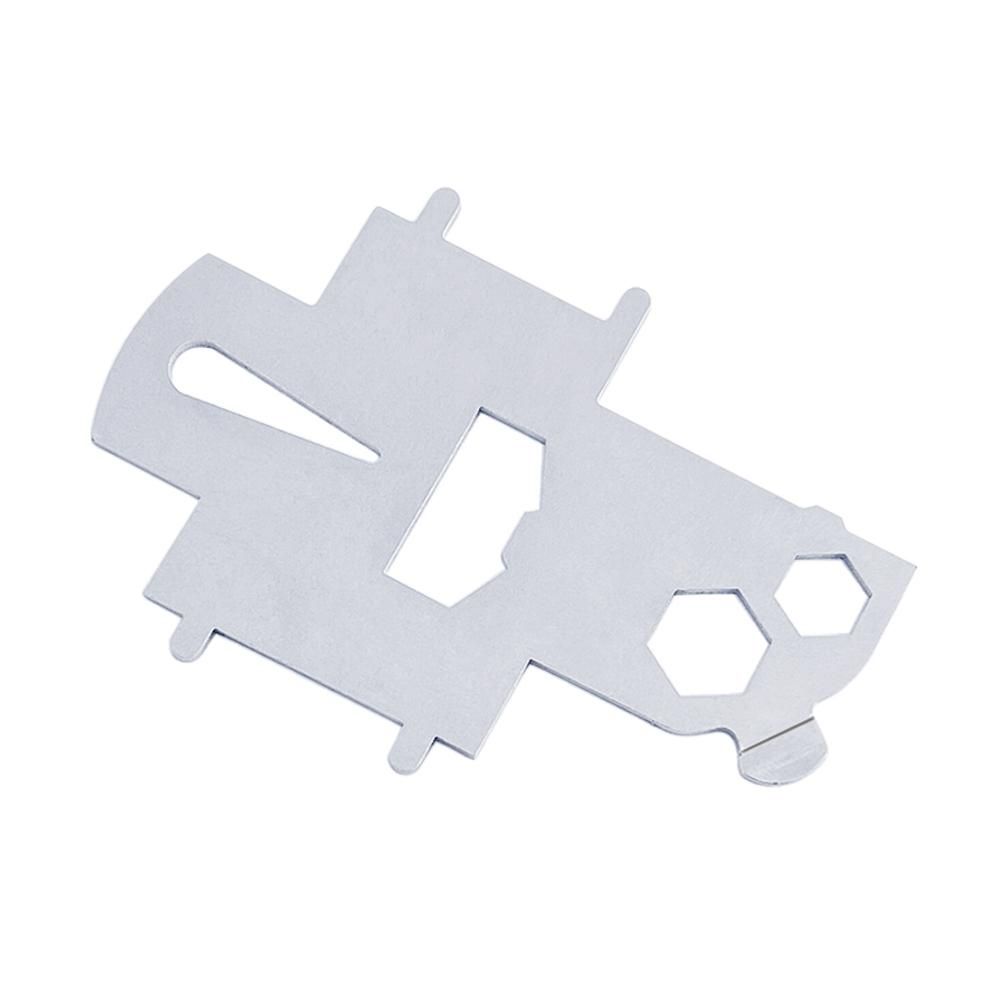 Stainless Steel 316 Boat Deck Key Shackle Key Bottle Opener Screw Driver Emergency Toolkit Marine RV Accessories