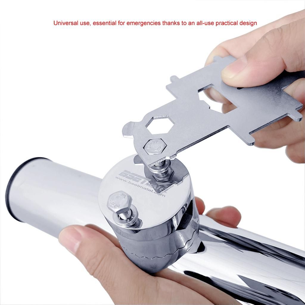 Stainless Steel 316 Boat Deck Key Shackle Key Bottle Opener