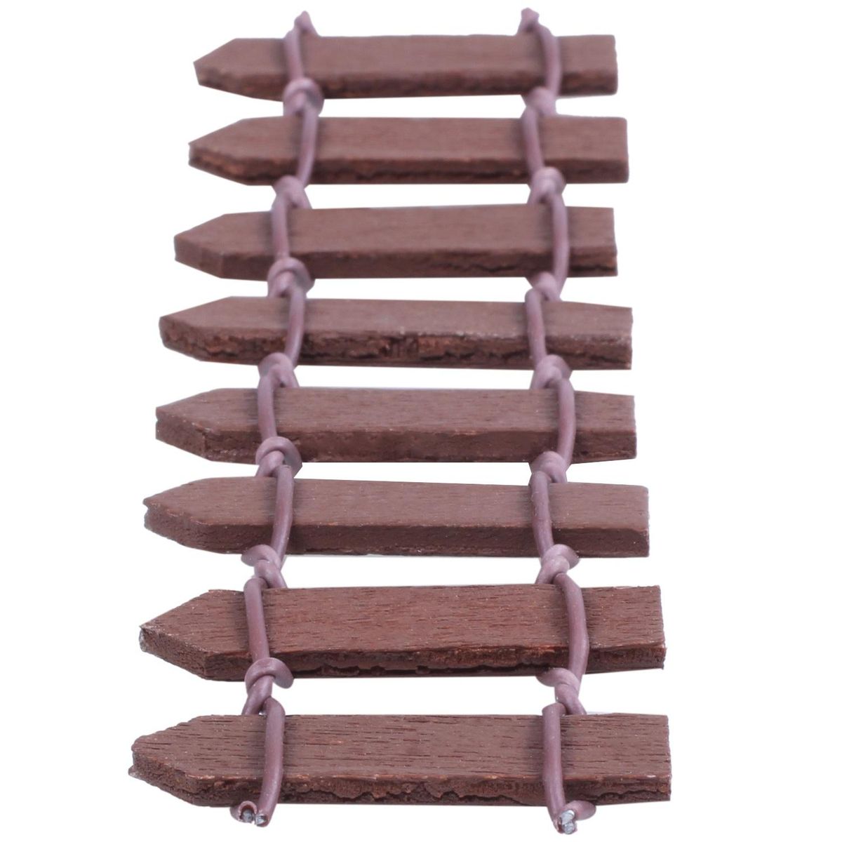 Ornament Fairy Garden Decor Wood Fence Light