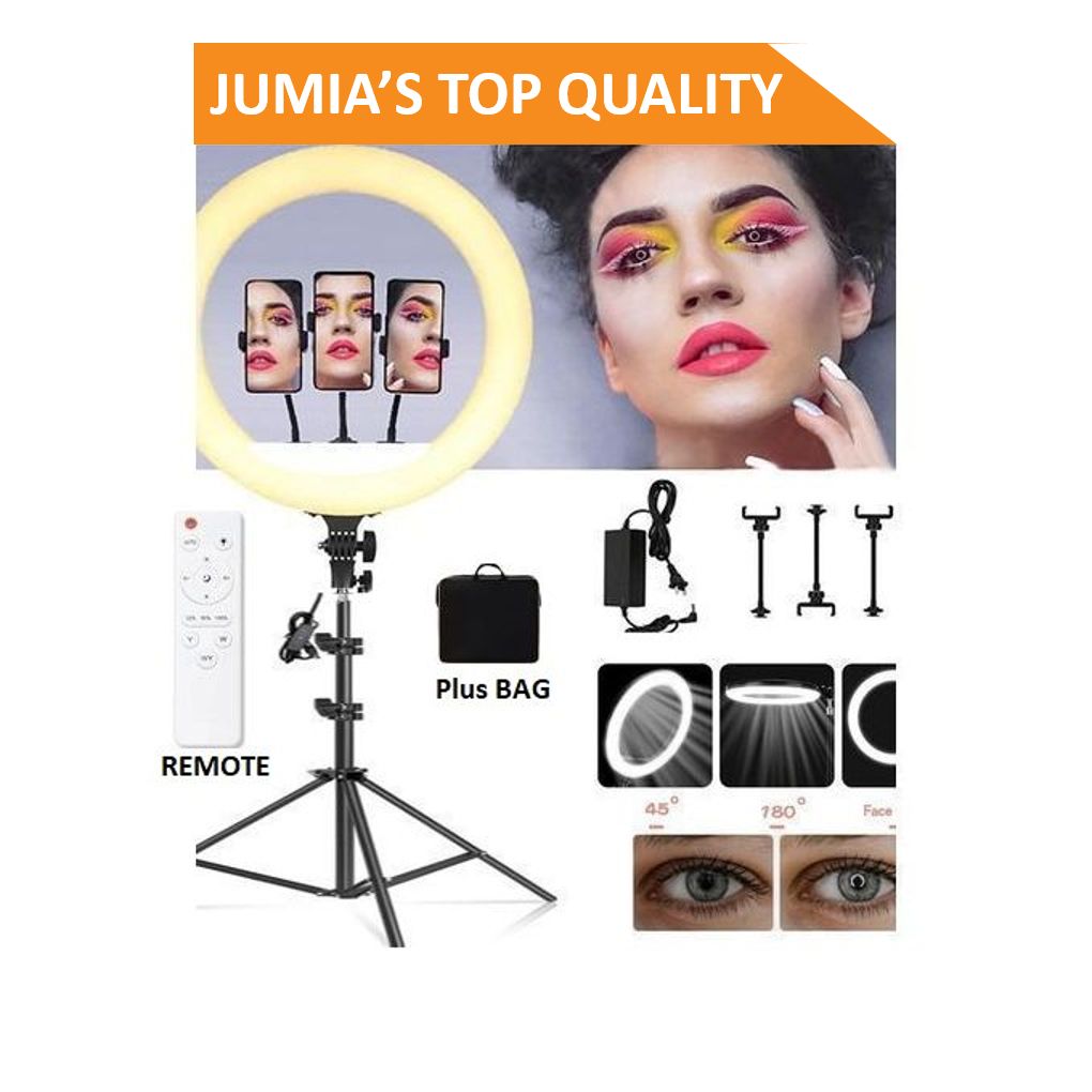 18 Inch Ring Light LED - Ring Light Stand And Microphone